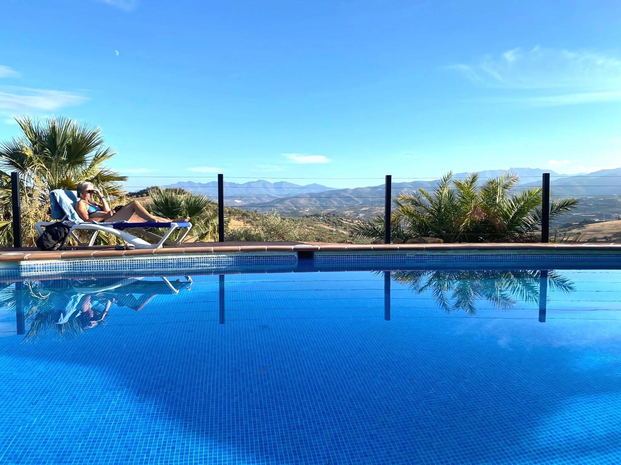 Finca el Moralejo 6 persons cottage Tolox Exterior foto